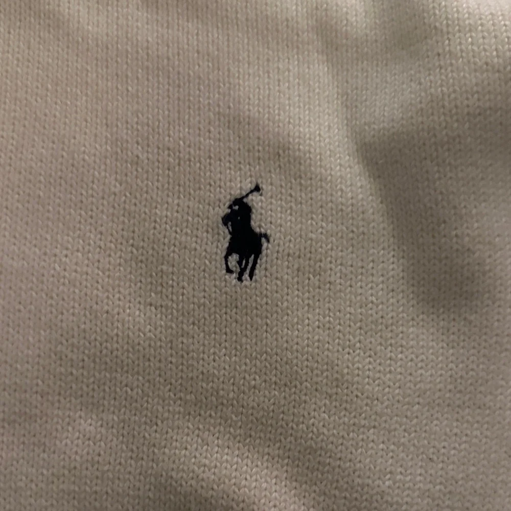 Polo by Ralph Lauren Cream Zip-Up Sweater for Men - Picture 2 of 4